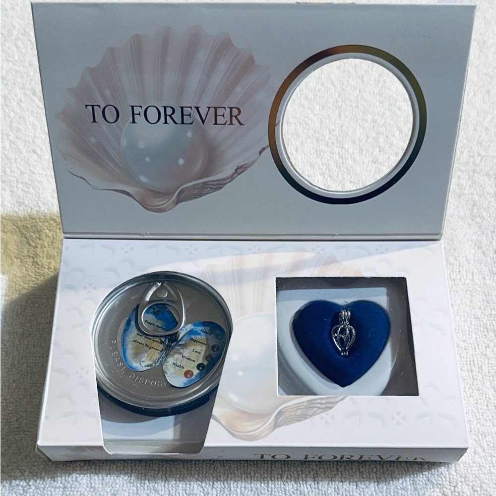 Silver NIB - FabuLove "To Forever" Wish Pearl Necklace Kit